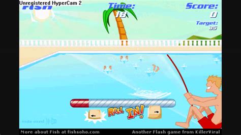 Fishing Girl (Free Flash Game) .